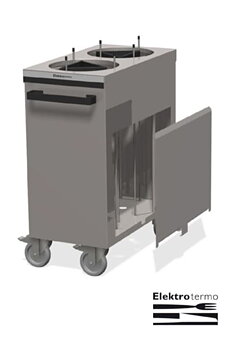 Tallriksdispenser, EasyClean, utan värme