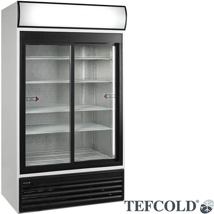 Displaykyl FSC1200S, 945 liter, skjutdörrar