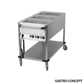 Vattenbad/Bain Marie, Station
