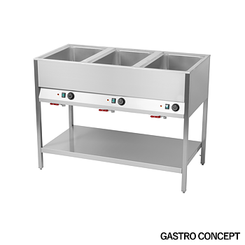 Vattenbad/Bain Marie, Station