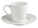 Kaffekopp med fat Victoria