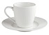 Kaffekopp med fat Victoria