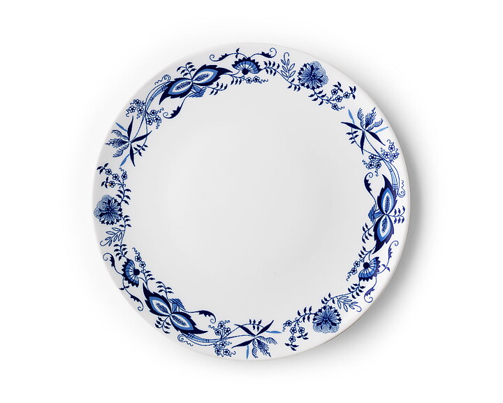 Restaurangtallrik Princip, dekor Cibulak Ø 17-28 cm