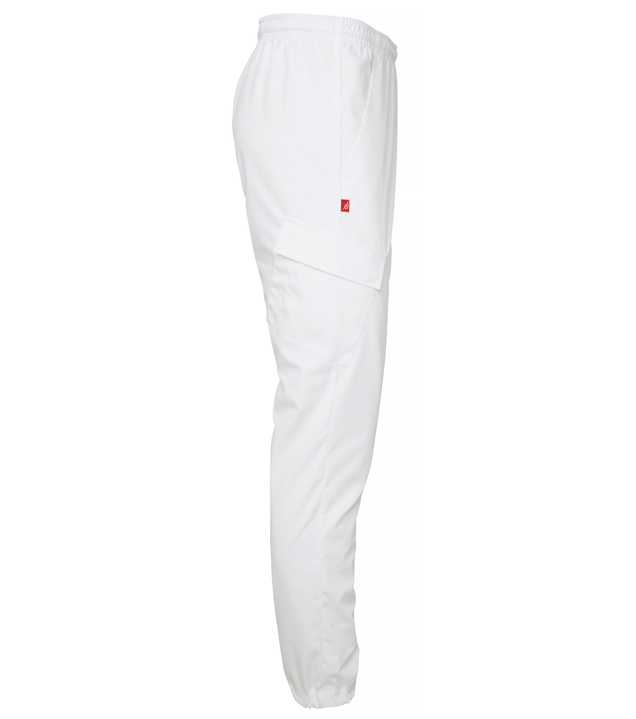 Resårbyxa Unisex Vit - 2