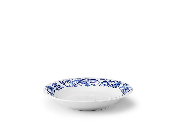 Restaurangtallrik Djup Princip,  dekor Cibulak Ø 22 cm