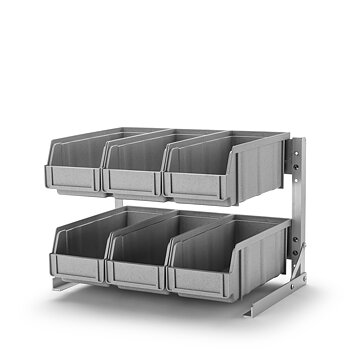 Lådställ Versa - 2x3 Lådor