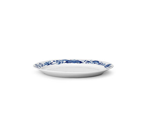 Restaurangtallrik Oval Princip, dekor Cibulak Ø 24 cm