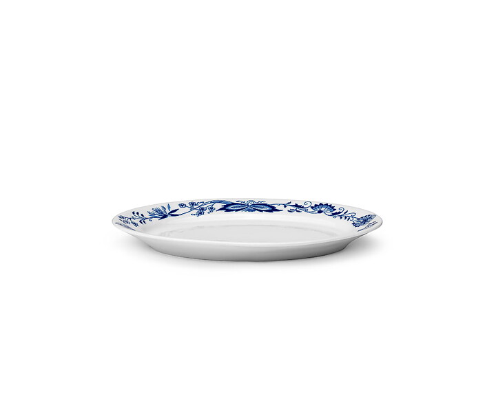 Restaurangtallrik Oval Princip, dekor Cibulak Ø 24 cm