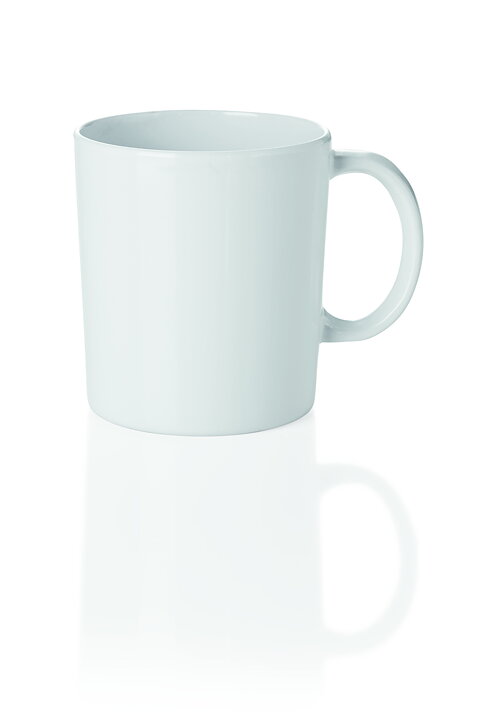 Mugg Melamin, 35 cl, vit