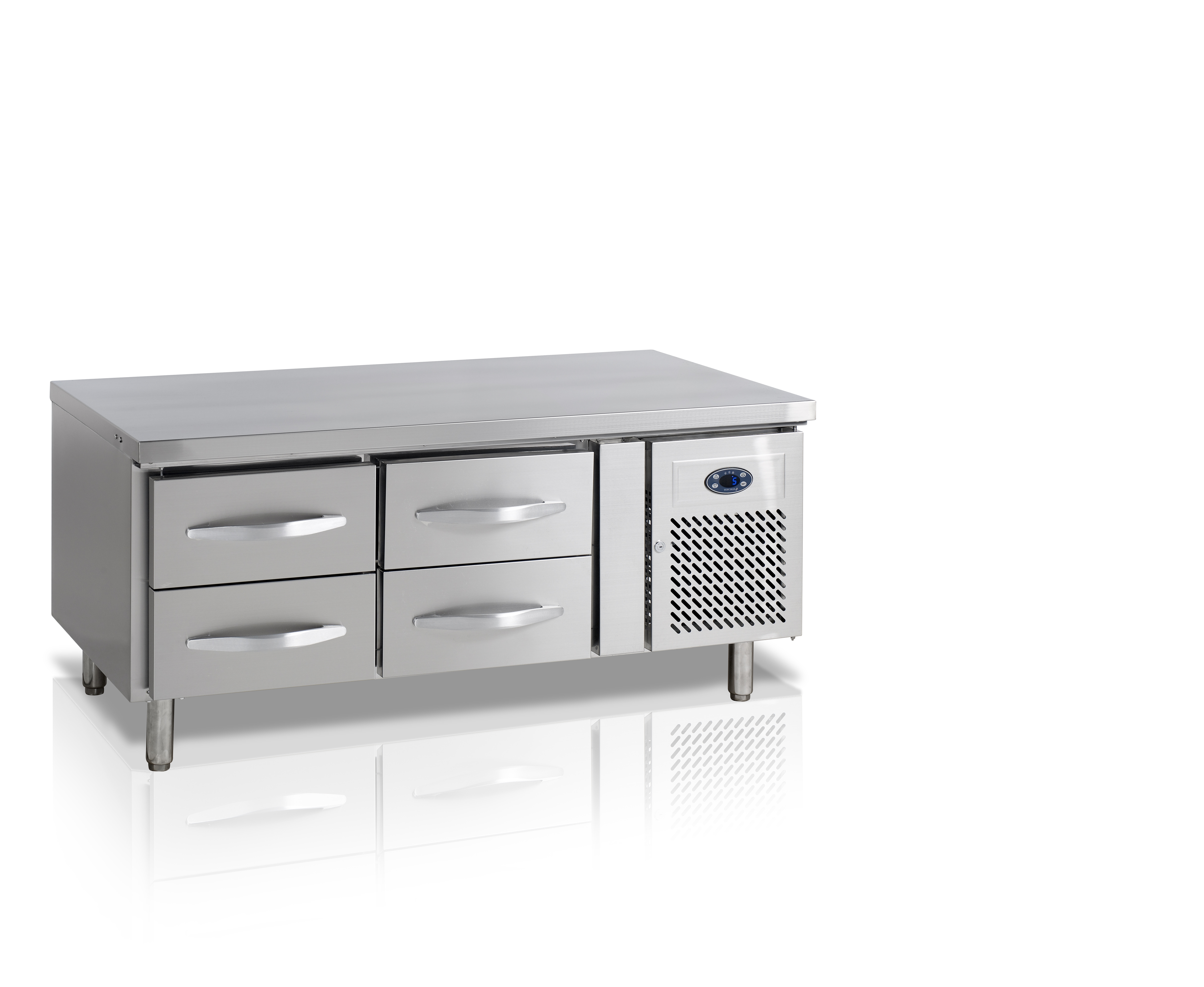 Grillkylbänk UC5240, GN1 /1, 4 lådor  - 2
