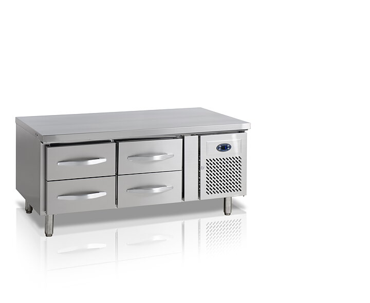 Grillkylbänk UC5240, GN1 /1, 4 lådor 