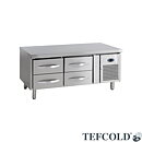 Grillkylbänk UC5240, GN1 /1, 4 lådor 
