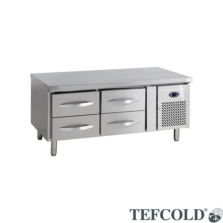 Grillkylbänk UC5240, GN1 /1, 4 lådor 