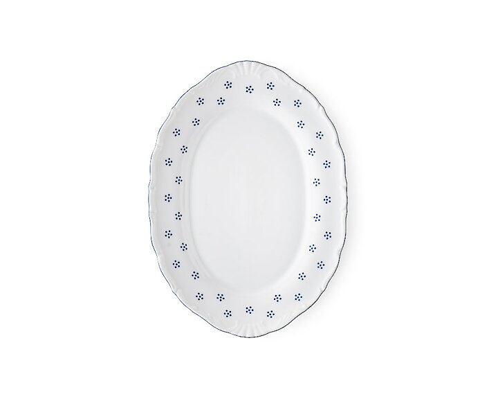 Restaurangtallrik Oval Valbella - 26cm