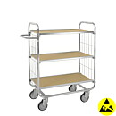 ESD - Flexibel hyllvagn - 3 plan
