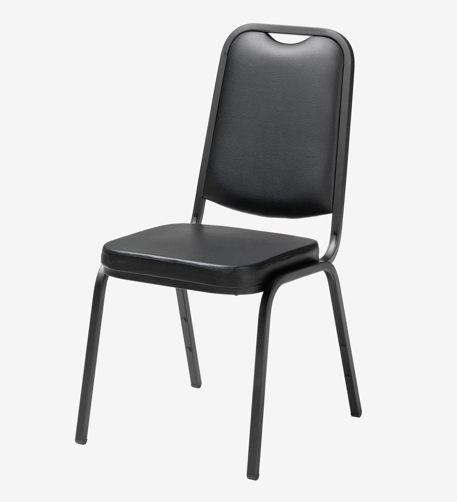 Konferensstol STYLE svart konstläder / svart stativ