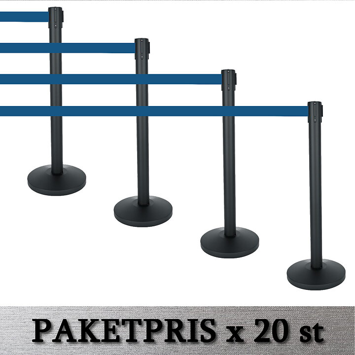 Paket BAND svart