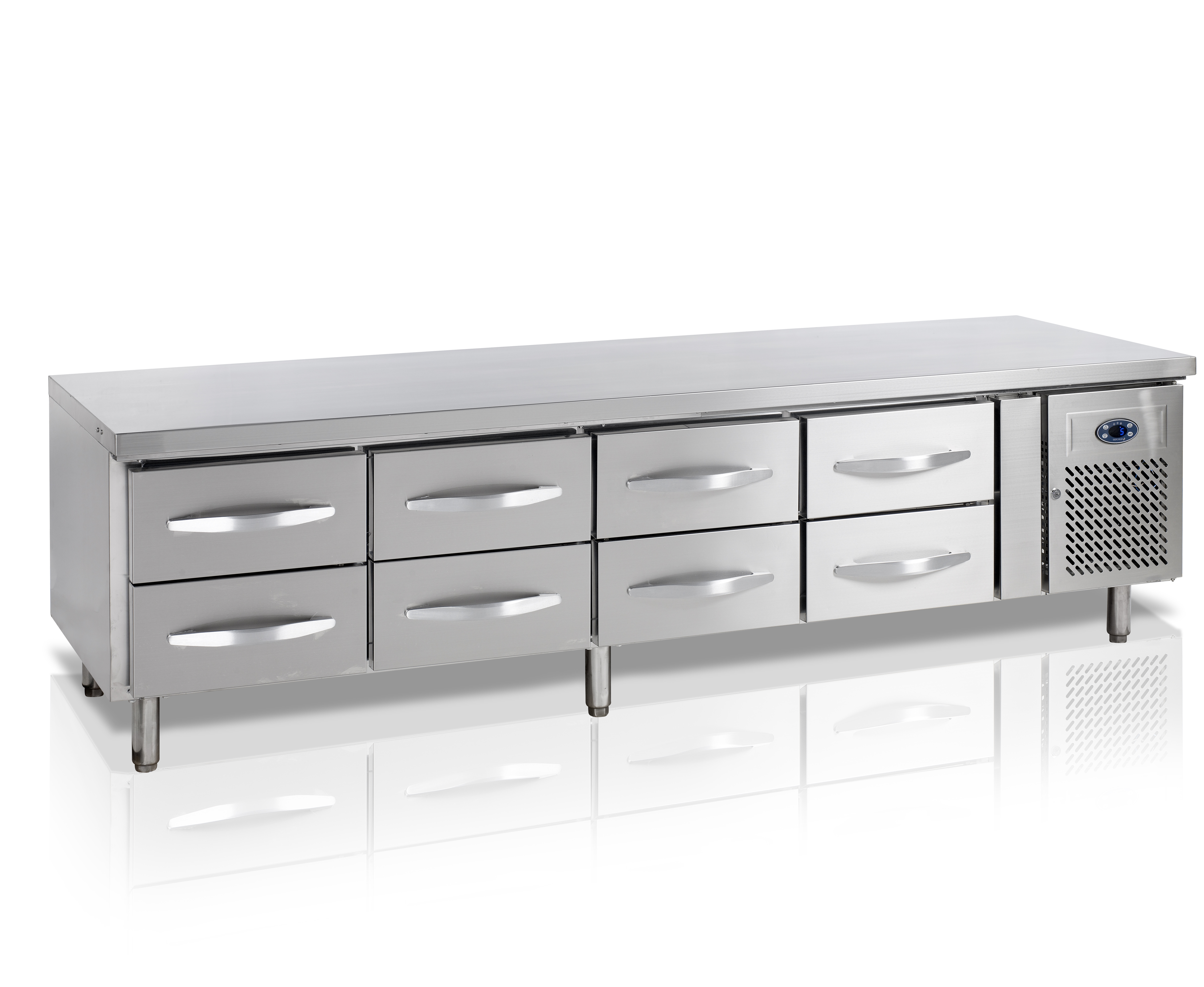 Grillkylbänk UC5480, 8 lådor - 3