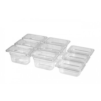 Plastkantin GN1/9, polykarbonat