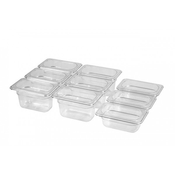 Plastkantin GN1/9, polykarbonat