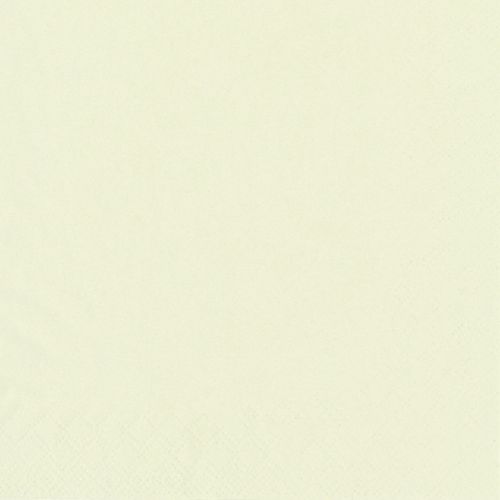 Servett 3-lags - 33 cm x 33 cm Creme - 2