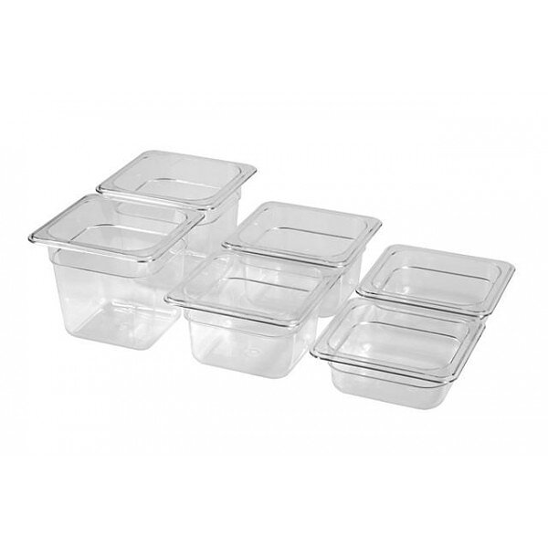 Plastkantin GN1/6, polykarbonat