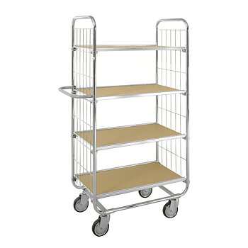 ESD - Flexibel hyllvagn - 4 plan