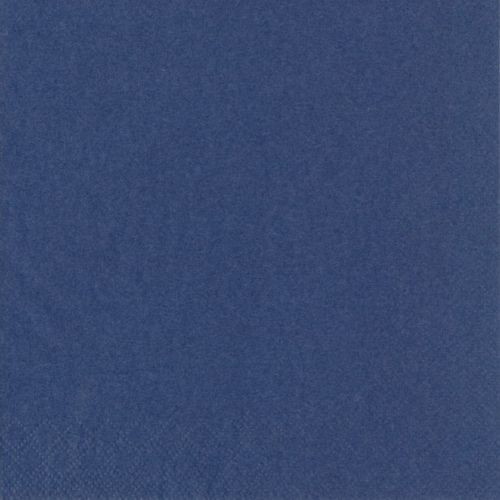 Servett 3-lags - 33 cm x 33 cm Mörkblå - 2
