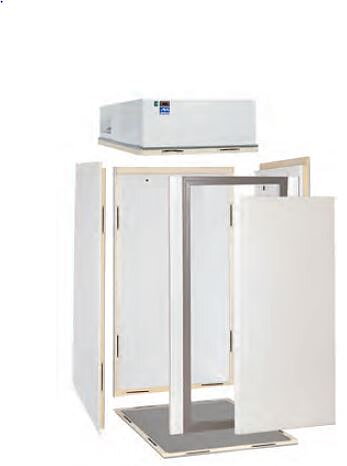 Kylrum Mini - 1315 liter, med kylaggregat, - 0°C/+8°C