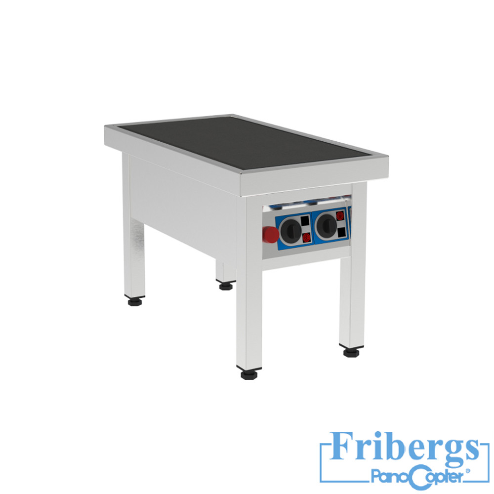 Kokpall FKPB2145, 2 plattor 40×40 cm, smal front 