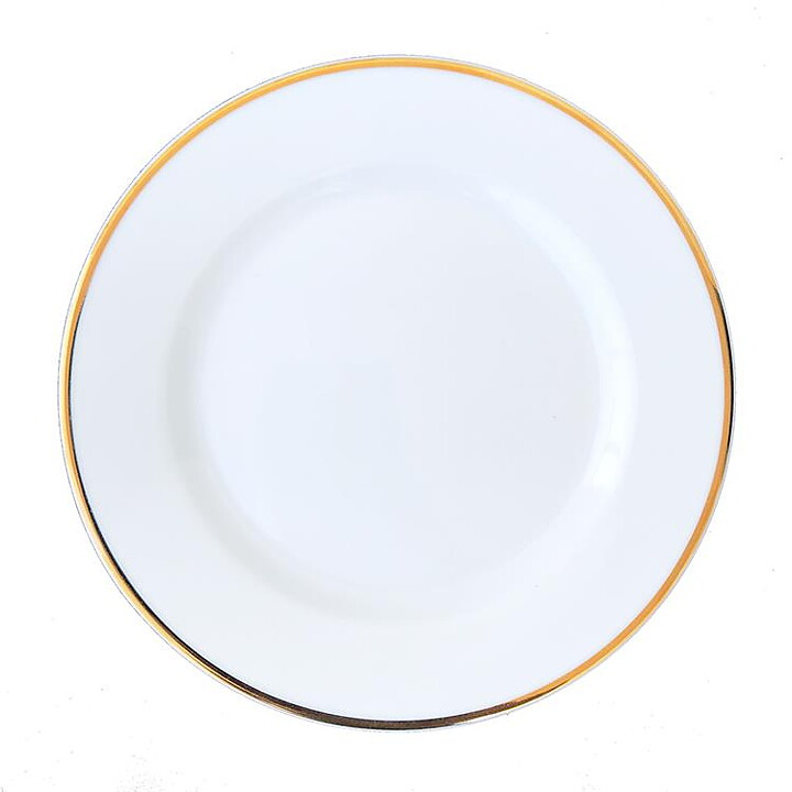 Tallrik med guldrand - 19 cm