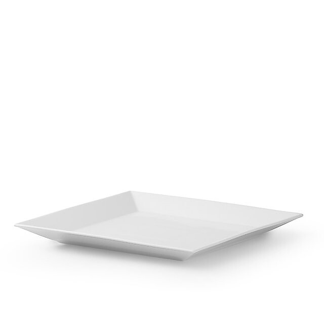 Restaurangtallrik Actual Kvadrat, 27x27 cm