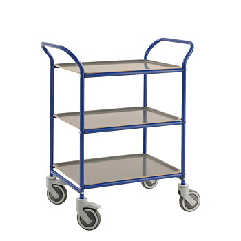 Serveringsvagn med brickor