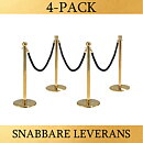PAKET - Mässing / Flätade rep (4-PACK)
