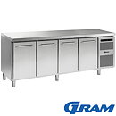 Frysbänk GRAM gastro 1/1,  4 sektioner