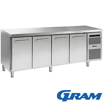 Frysbänk GRAM gastro 1/1,  4 sektioner
