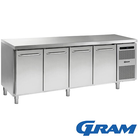 Frysbänk GRAM gastro 1/1,  4 sektioner