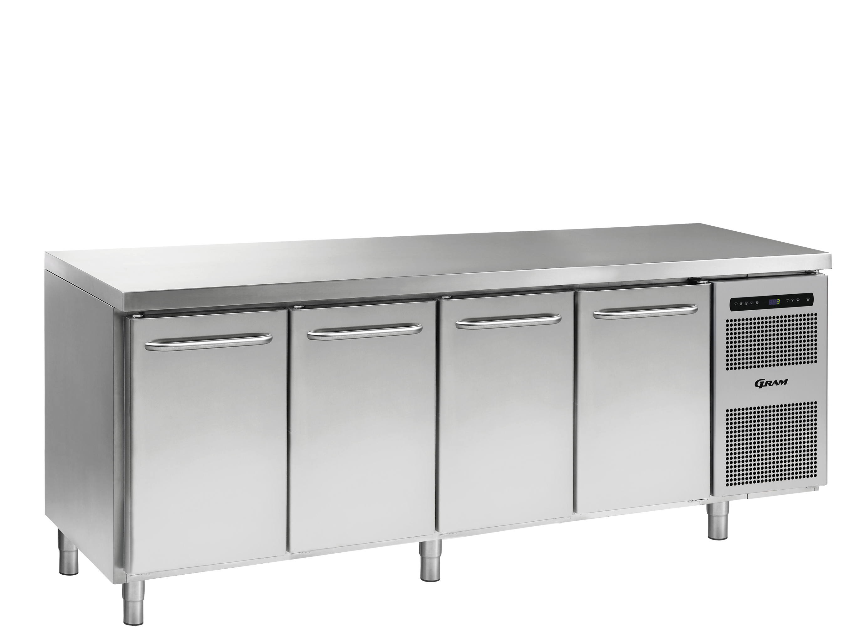 Frysbänk GRAM gastro 1/1,  4 sektioner - 2