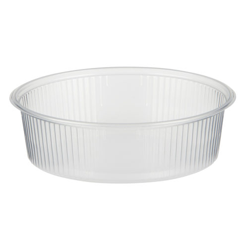 Förpackningsbehållare rund, klar - 125 ml