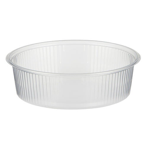 Förpackningsbehållare rund, klar - 125 ml