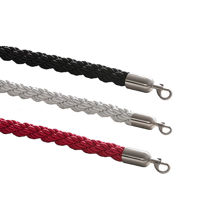PAKET - Rostfritt / Flätade rep (4-PACK)