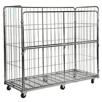 Rullcontainer, 4 sidor, bredd 200 cm
