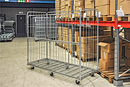 Rullcontainer, 4 sidor, bredd 200 cm