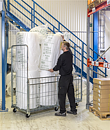 Rullcontainer, 4 sidor, bredd 200 cm