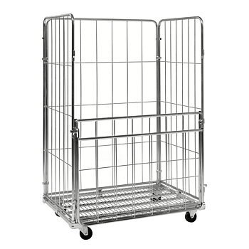 Rullcontainer, 4 sidor, bredd 120 cm