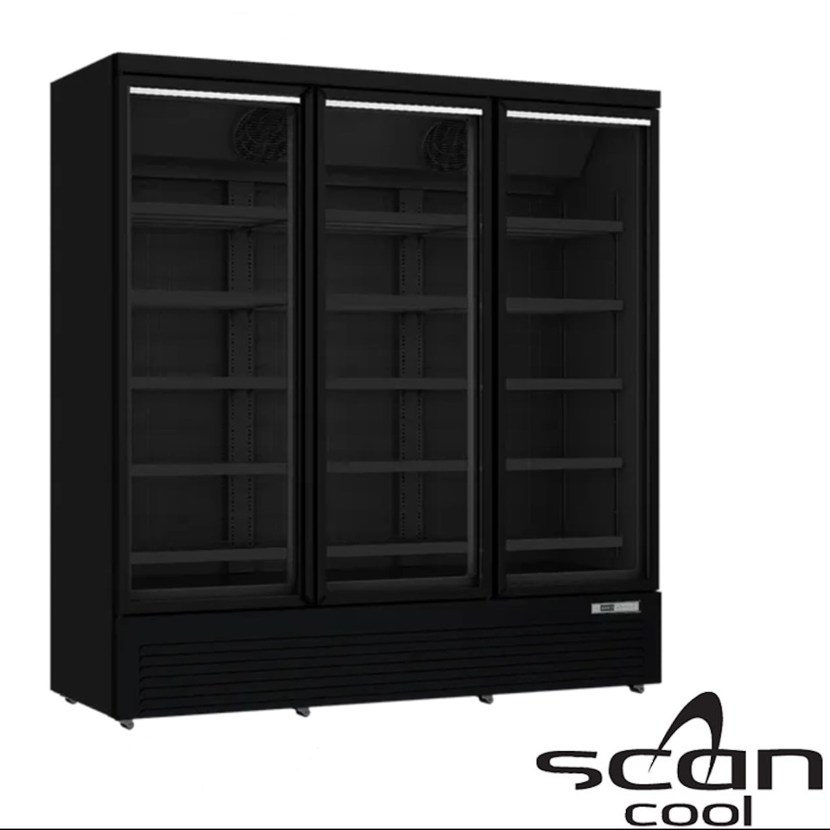 Displayfrys DF1563BD svart, 1563 / 1090 liter