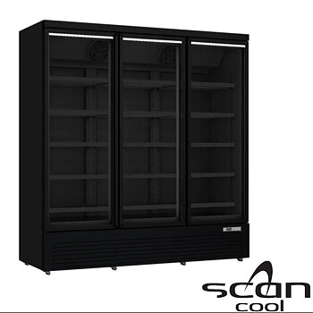Displayfrys DF1563BD svart, 1563 / 1090 liter