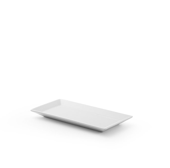 Tallrik Actual Rektangulär, 22,4x11,4 cm