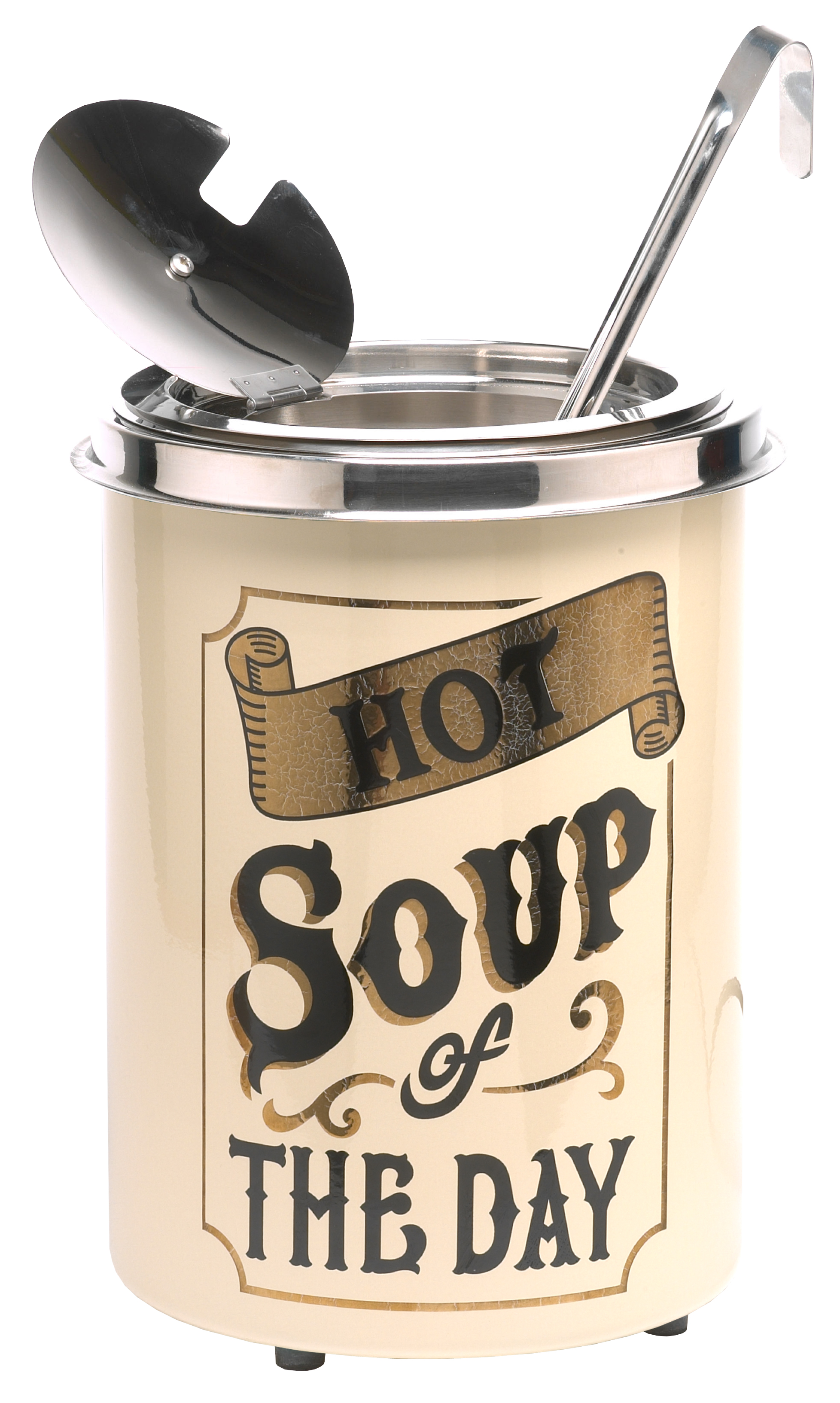 Soppkittel,  5 liter, "Hot Soup of the Day" - 3