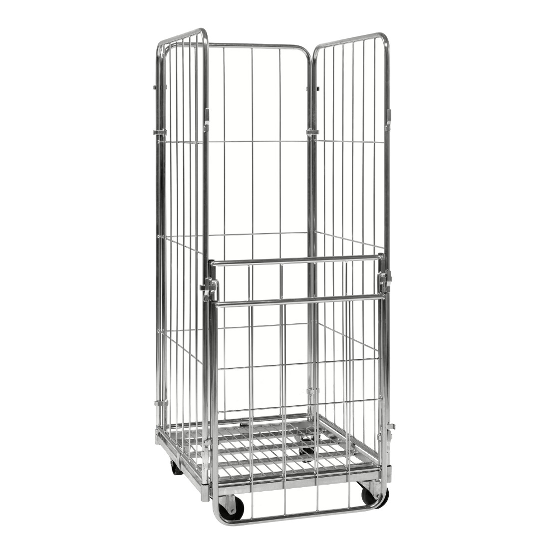 Rullcontainer, 4 sidor, bredd 72 cm